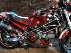 RayZ Buddyseat Motorzadel Ducati Monster
